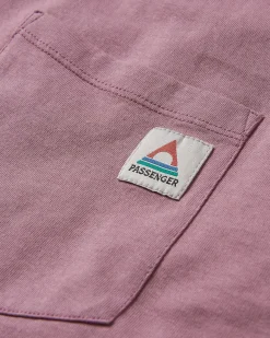 Heritage Recycled Relaxed Fit Long Sleeve T-Shirt - Grape