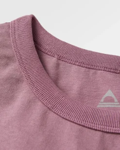 Heritage Recycled Relaxed Fit Long Sleeve T-Shirt - Grape