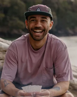 Heritage Recycled Relaxed Fit T-Shirt - Grape