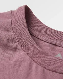 Heritage Recycled Relaxed Fit T-Shirt - Grape