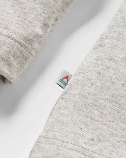 Heritage Recycled Relaxed Fit Long Sleeve T-Shirt - Grey Marl