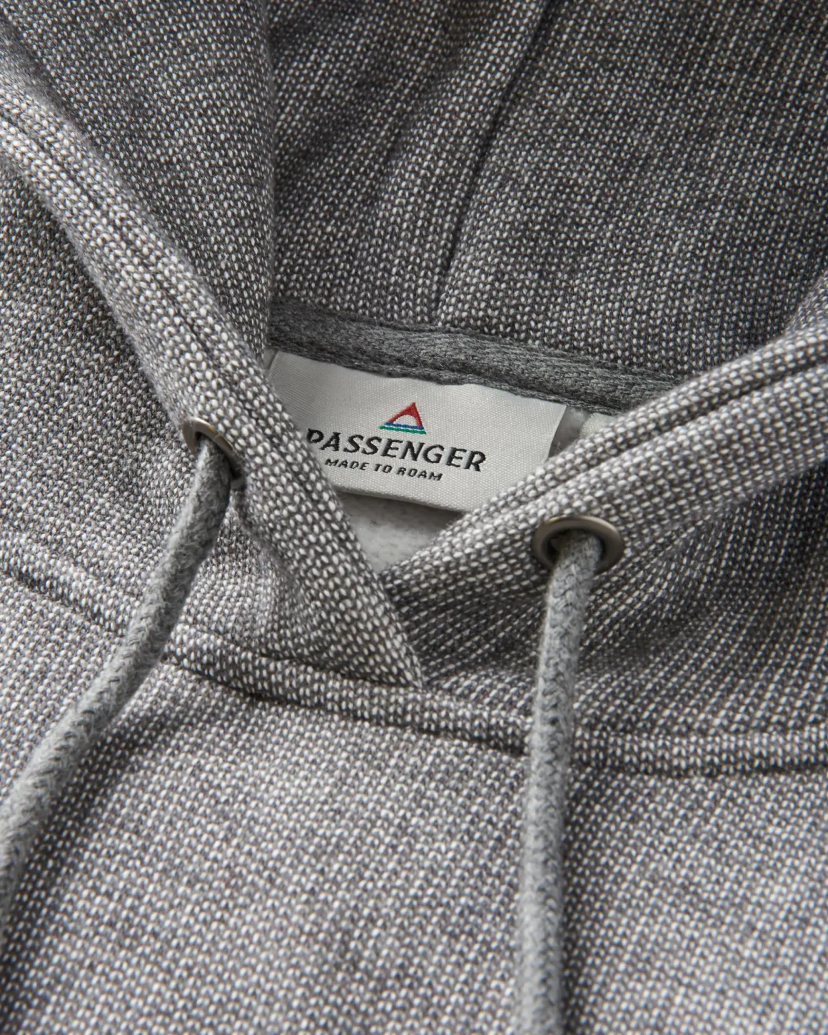 Heritage Textured Relaxed Fit Hoodie - Charcoal