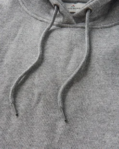 Heritage Textured Relaxed Fit Hoodie - Charcoal