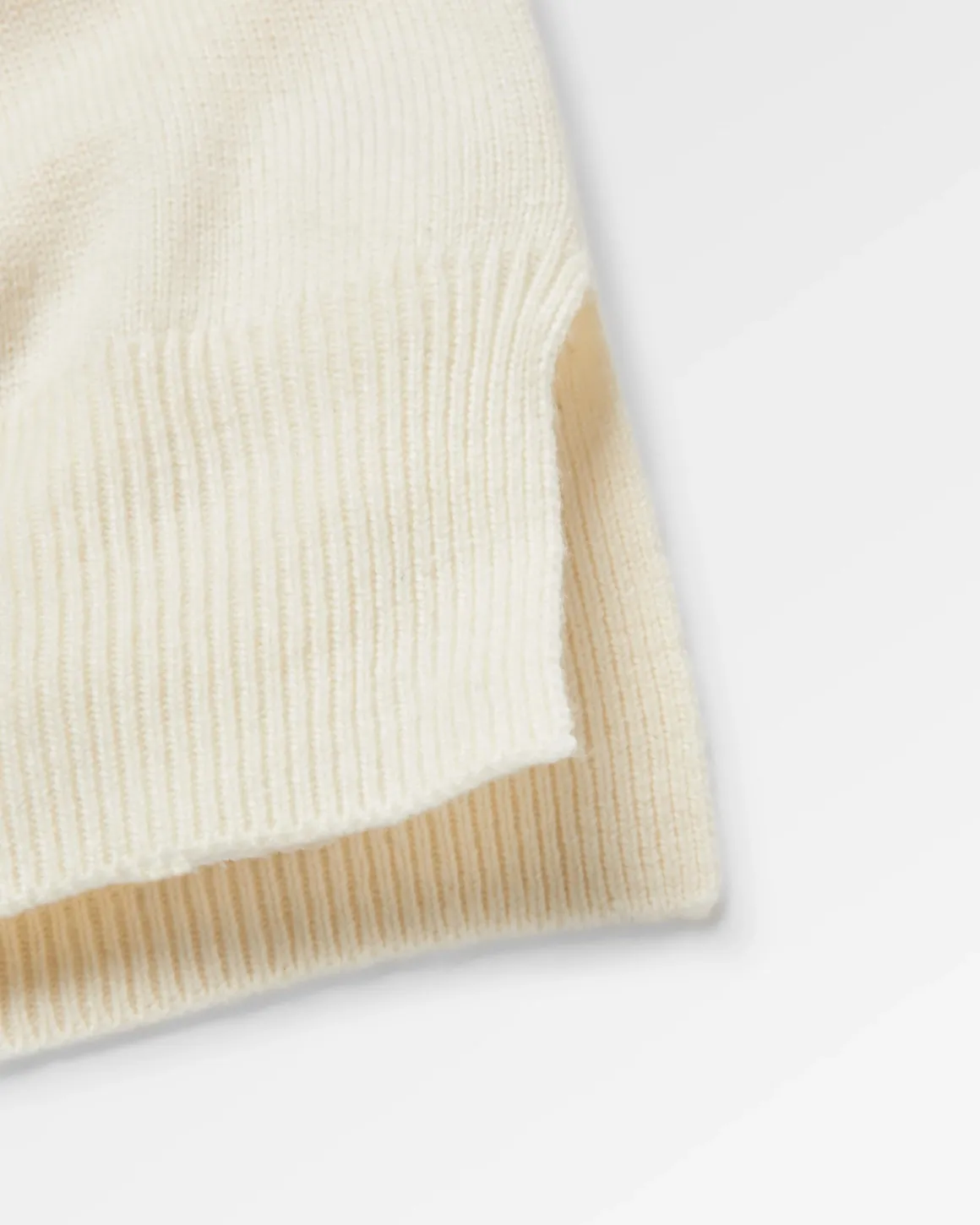 Hideout Oversized Recycled Knitted Sweater - Off White