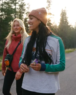 Hilltop Organic Cotton Long Sleeve T-Shirt - Grey Marl