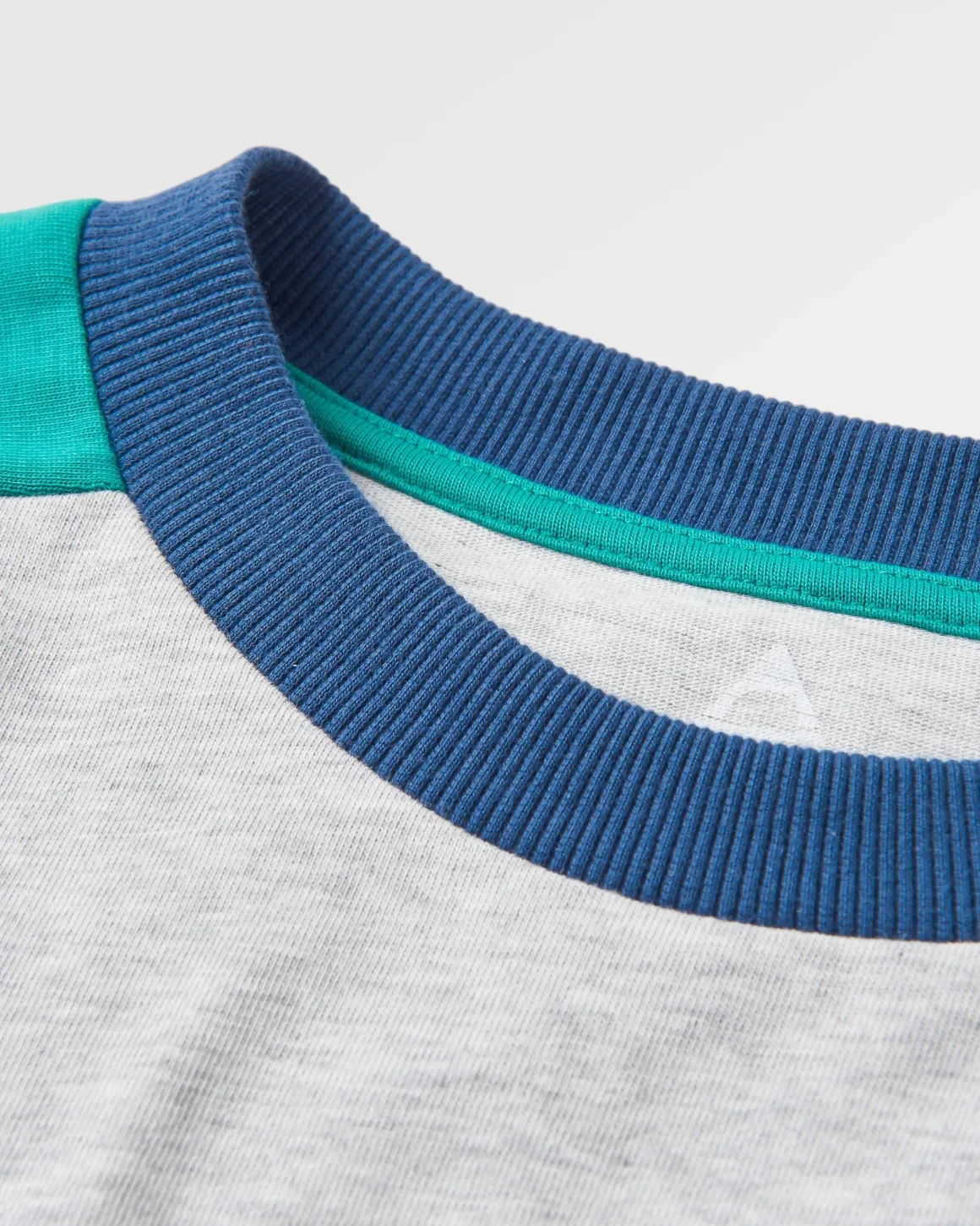 Hilltop Organic Cotton Long Sleeve T-Shirt - Grey Marl