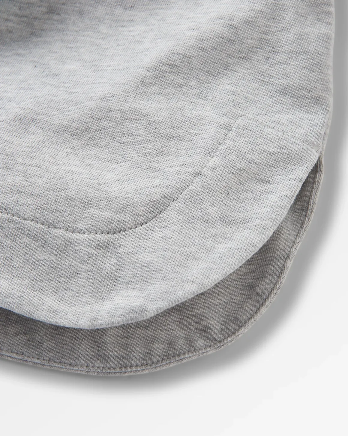Hilltop Organic Cotton Long Sleeve T-Shirt - Grey Marl