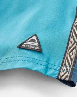 Hollow Recycled Boardshorts - Blue Pool