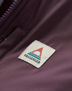 Home Half Zip Recycled Sherpa Fleece - Mount Scenic Azure Blue