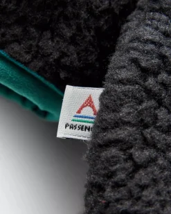 Home Recycled Sherpa Fleece - Black