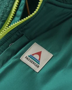 Home Recycled Sherpa Fleece - Rain Forest