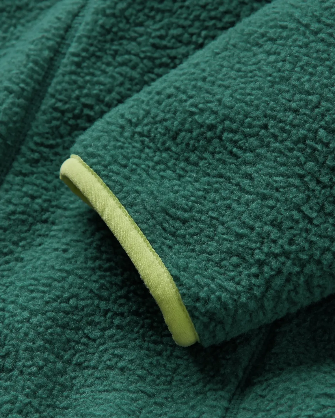 Home Recycled Sherpa Fleece - Rain Forest