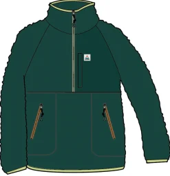 Home Recycled Sherpa Fleece - Rain Forest