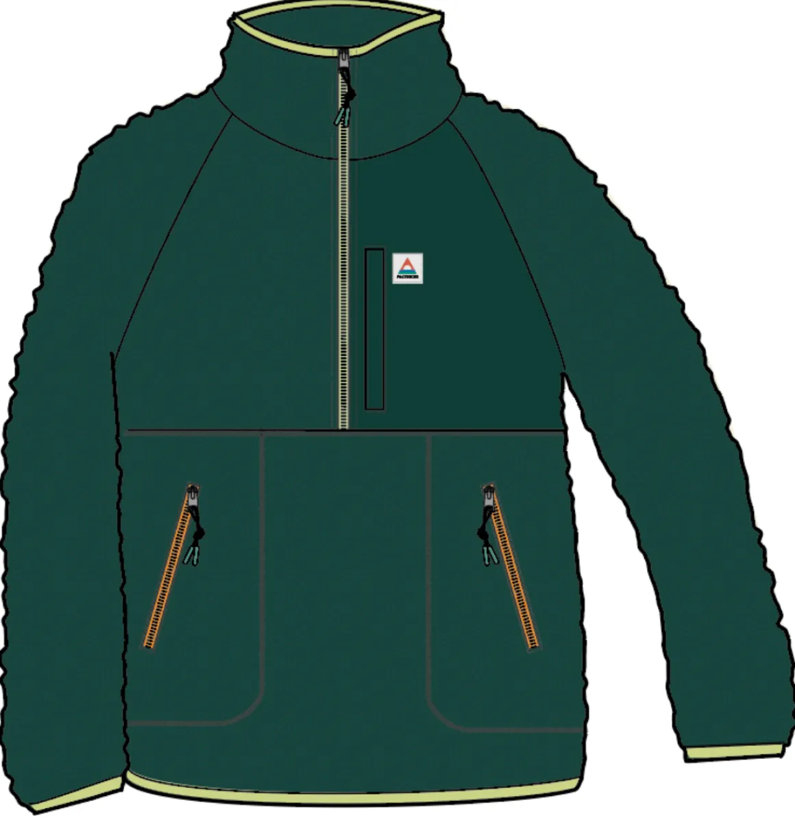 Home Recycled Sherpa Fleece - Rain Forest