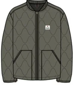 Hytte Recycled Fleece-lined Jacket - Dusty Olive