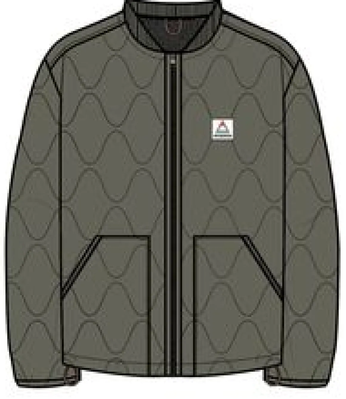 Hytte Recycled Fleece-lined Jacket - Dusty Olive