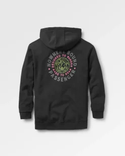In The Woods Long Sleeve Hoodie - Black