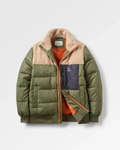 Inspire Recycled Insulated Jacket - Dusty Olive