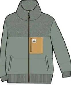Inspire Recycled Insulated Jacket - Pistachio