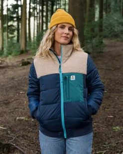 Inspire Recycled Insulated Jacket - Rich Navy