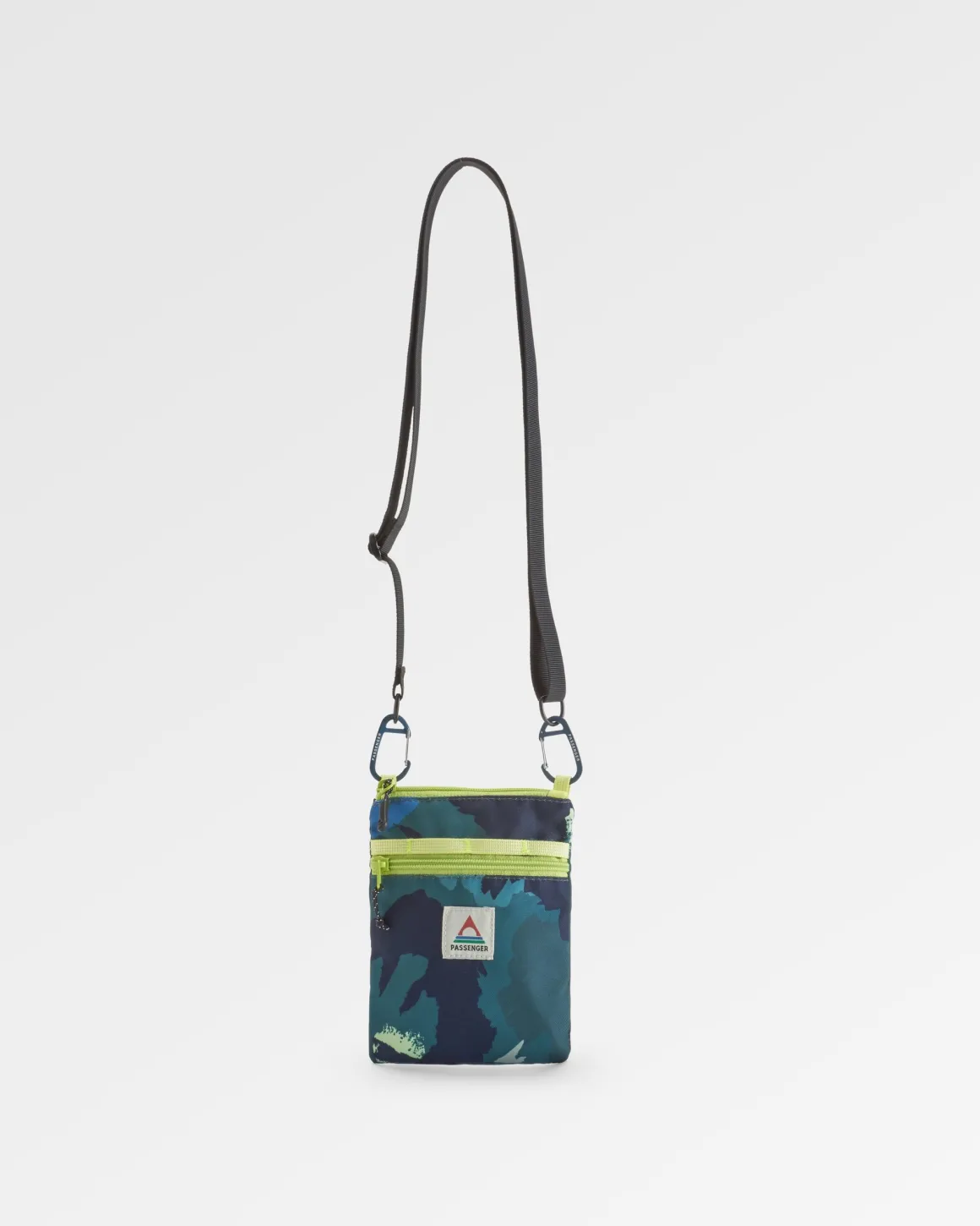 Journey Recycled Crossbody Bag - Alpine Camo Rain Forest