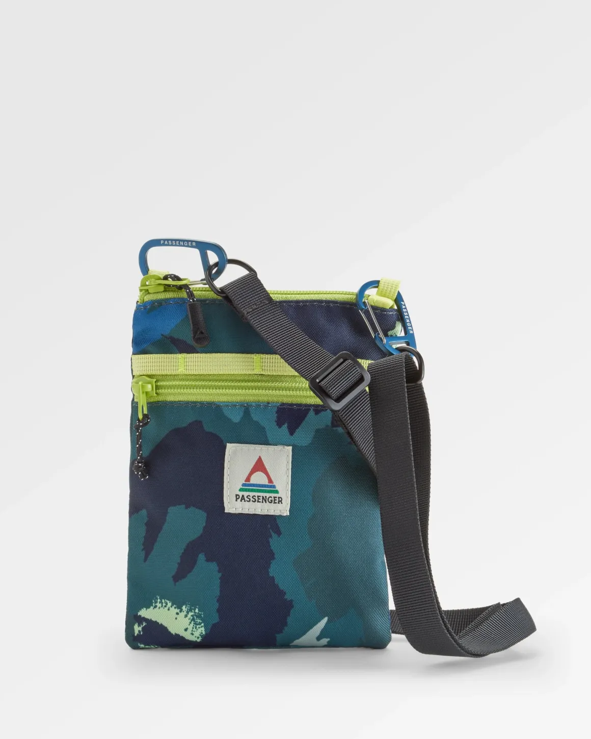 Journey Recycled Crossbody Bag - Alpine Camo Rain Forest