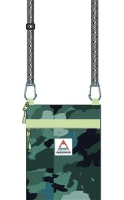 Journey Recycled Crossbody Bag - Alpine Camo Rain Forest