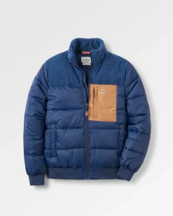 Journey Recycled Insulated Jacket - Rich Navy/Dark Denim