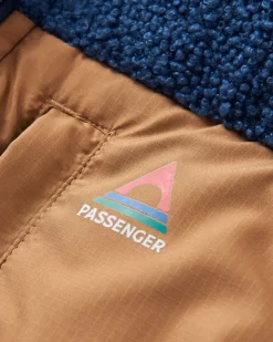 Journey Recycled Insulated Jacket - Rich Navy/Dark Denim