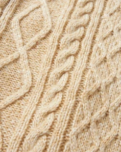 Juniper Recycled Knitted Sweater - Biscuit