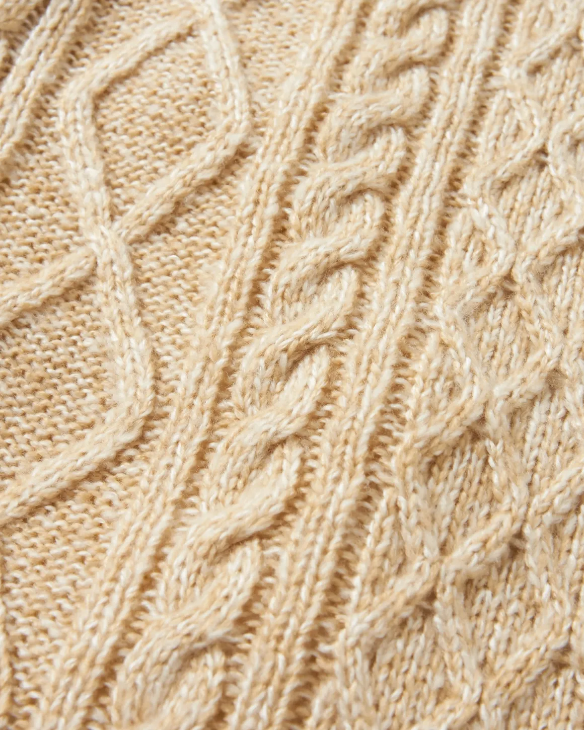 Juniper Recycled Knitted Sweater - Biscuit