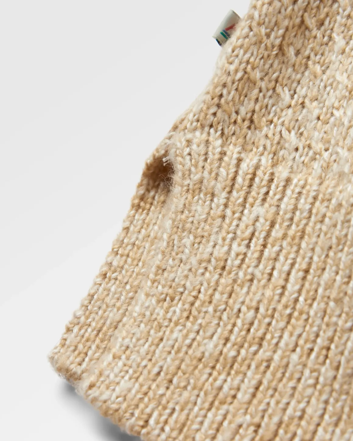 Juniper Recycled Knitted Sweater - Biscuit