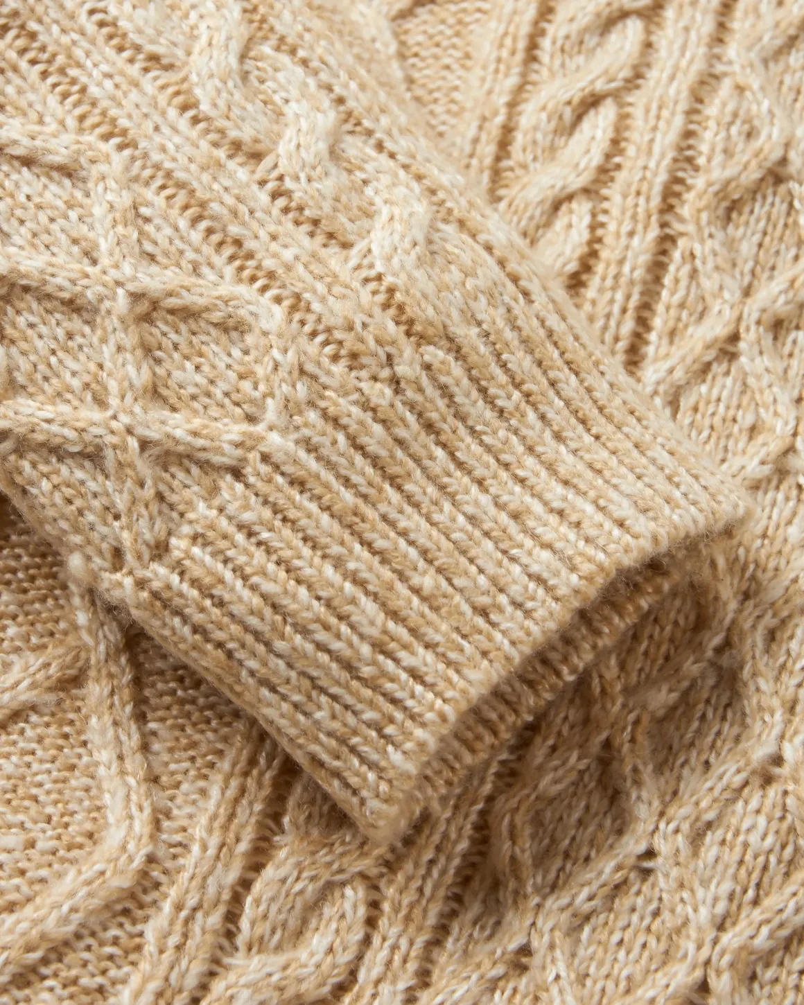 Juniper Recycled Knitted Sweater - Biscuit