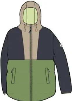 Kai Recycled Insulated Jacket - Charcoal