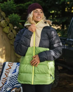 Kai Recycled Insulated Jacket - Charcoal