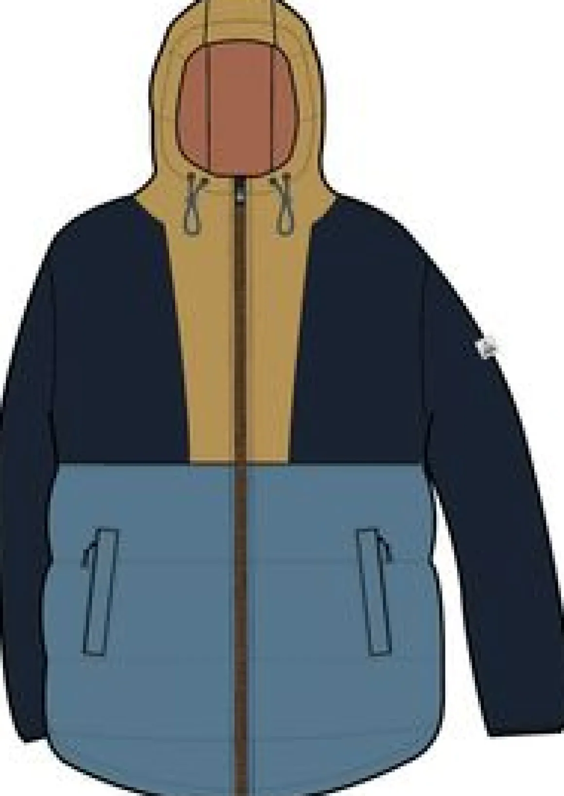 Kai Recycled Insulated Jacket - Rich Navy