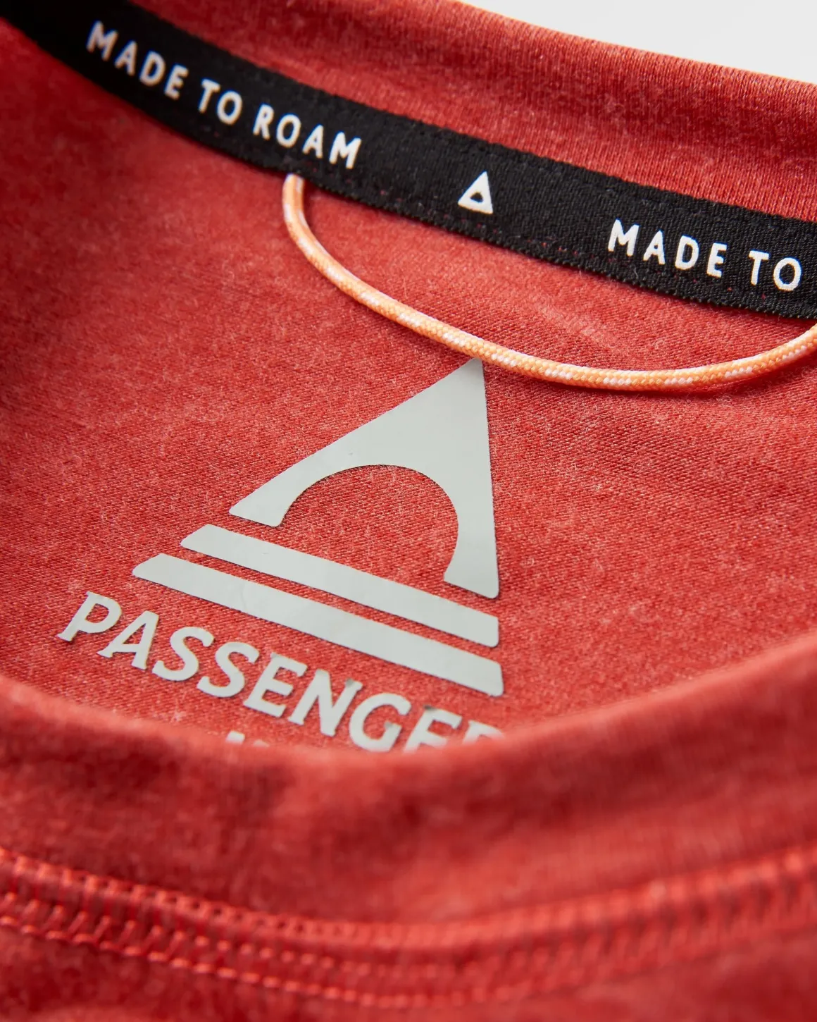 Kirkwood Textured Active T-Shirt - Red Ochre