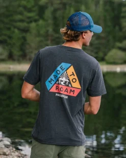 Kirkwood Textured Active T-Shirt - Black