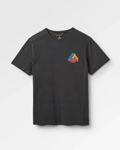 Kirkwood Textured Active T-Shirt - Black