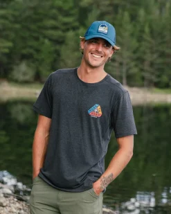 Kirkwood Textured Active T-Shirt - Black