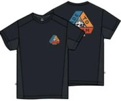 Kirkwood Textured Active T-Shirt - Black