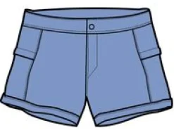 Laura All Purpose Shorts - Cornflower