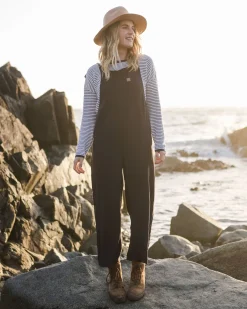 Lazy Day Overalls - Faded Black
