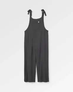 Lazy Day Overalls - Faded Black