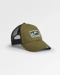 Made To Roam Mesh Snapback Hat - Khaki Green