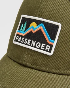 Made To Roam Mesh Snapback Hat - Khaki Green