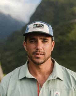 Made To Roam Recycled 5 Panel Hat - Charcoal Multi