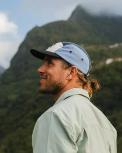 Made To Roam Recycled 5 Panel Hat - Charcoal Multi