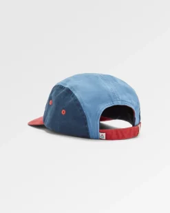 Made To Roam Recycled 5 Panel Hat - Moonlight Blue Multi