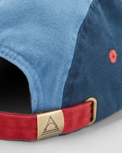 Made To Roam Recycled 5 Panel Hat - Moonlight Blue Multi